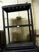 *3 Tier Plastic Shelf Unit