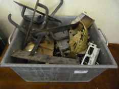 Box containing Door Handles etc