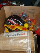 *Box containing Racket Sets & Inflatable Toys