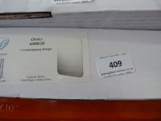 Ovali Contemporary Design Wall Mirror