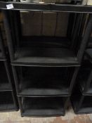*4 Tier 4ft Plastic Shelving Unit