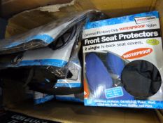 *Box containing Wheel Chair Covers - Front & Back Seat Protectors