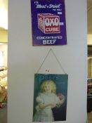 2 Reproduction Advertising Signs