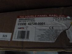 600 x 600 T22 Double Panel Radiator