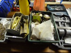 Assorted Nails - Grinding Discs - Brass Door Handles etc