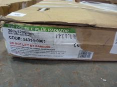 *300 x 1200 T21 Double Panel Radiator