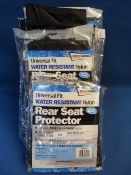 *Quantity of Universal Water Resistant Rear Seat Protectors