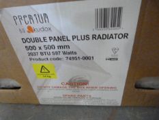 500 x 500 Double Panel Radiator