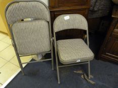 *2 Padded Folding Chairs