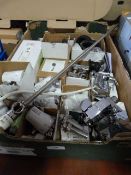*Box of Assorted TRV's - Chrome Pipe Fittings & Valves etc