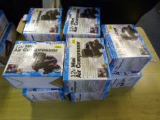 10 x Streetwise Mini Air Compressors 12v