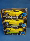*3 Boxed Super Robot Cars
