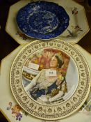 2 Vintage Meat Plates etc
