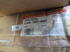 600 x 700 T22 Double Panel Radiator