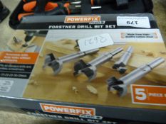 5 Piece Forstner Drill Bit Set