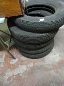 5 x 5.75/600/16 Tyres