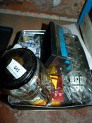 Box containing Assorted Screws - Fixings & Router Bits