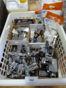 *Box containing Assorted Chrome Radiator Valves etc