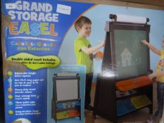 *KIDKRAFT ESPRESSO GRAND Chalk Board with Easel