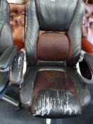 *BLK PURESOFT MANGER CHAIR