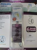 *PHILIPS 6PK DIAMOND CLEAN Toothbrush Head Set