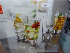 *LUNA TALL TUMBLERS 16PCE