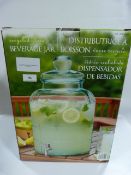 *GLASS BEVERAGE DISPENSER