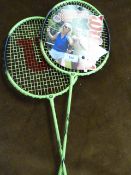 *2 WILSON TOUR BADMINTON Raquets