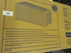 *SUNCAST DECK BOX 122 GAL