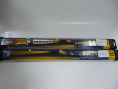*Pair of Goodyear GOODYEAR WIPER BLADES 22 