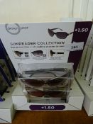 *10 Packs of Sun Reader Collection Glasses