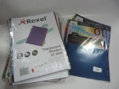 *REXEL TRANSLUCENT DIVIDER