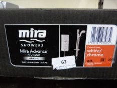 *Mira Advanced 9kw Electric Shower - White & Chrome