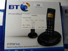 *BT 3710 Twin Cordless Telephone System