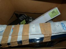 Box containing Assorted Shower Components etc