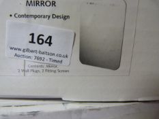 *Swirl Ovali Contemporary Mirror