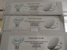 *3 Swirl Soft Close Toilet Seats