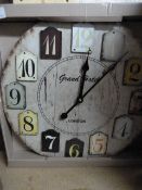 *Grand Hotel Decorative Wall Clock