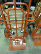 *Combination Folding Red Sack Barrow with Pneumatic Tyres Model HP4023