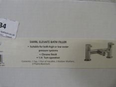 *Swirl Elevate Bath Filler