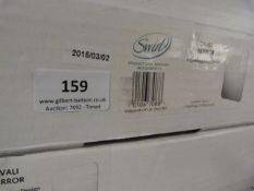 *Swirl Ovali Contemporary Mirror