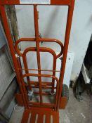 *Combination Folding Red Sack Barrow with Pneumatic Tyres Model HP4023