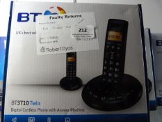 *BT 3710 Twin Cordless Telephone