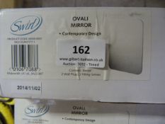 *Swirl Ovali Contemporary Mirror