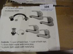 Swirl Single Lever Tap Pack