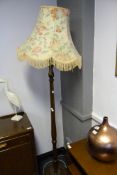 Oak Deco Standard Lamp