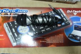 *DJ Tech Keyboard & Mixing Unit