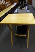 Beech Folding Table