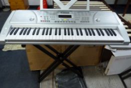 *61 Key 100 Tone Acoustic Solutions Keyboard Complete with Stand - Cover & Mains Adaptor
