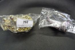 *Black & Lilac Coloured Bracelet